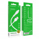 USB кабель Borofone BX51 Triumph MicroUSB, 1м, 2.4A, PVC (белый)