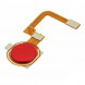 Шлейф для Realme C3 кнопка сканер отпечатка пальца (Красный)