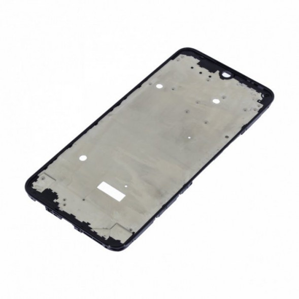 Рамка дисплея для Infinix Note 11 (X663B), 12 (X663D) (Черный) средняя часть