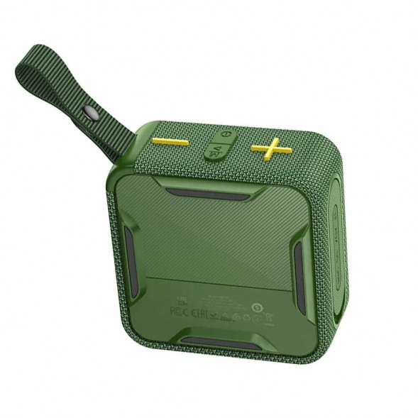 Bluetooth колонка Borofone BP16 FM-радио, microSD (зеленый)