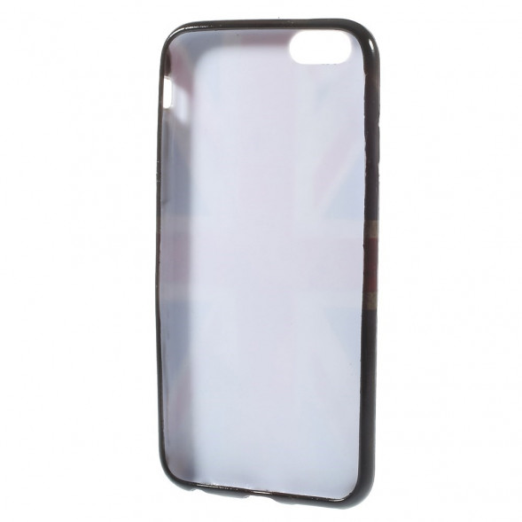 TPU Чехол накладка с рисунком для iPhone 6, 6S (Британский флаг)