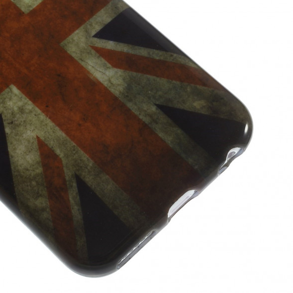 TPU Чехол накладка с рисунком для iPhone 6, 6S (Британский флаг)