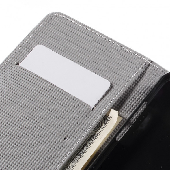 Чехол книжка с рисунком для Samsung Galaxy A5 (2016) SM-A510 (Спящая сова)