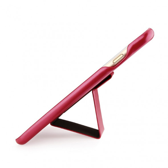 Чехол LENUO Lucky с подставкой для iPhone 7 Plus (Красный)