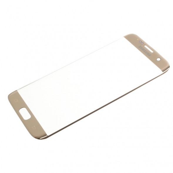 Стекло для замены на Samsung Galaxy S7 Edge SM-G935F (Золото)