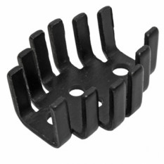 301 Радиатор ребристый (черный)