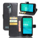 Чехол с визитницей для Asus Zenfone Go ZB500KL, ZB500KG (черный)