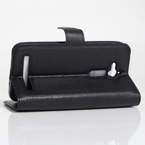 Чехол с визитницей для Asus Zenfone Go ZB500KL, ZB500KG (черный)