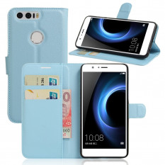 Чехол с визитницей для Huawei Honor 8 (голубой)
