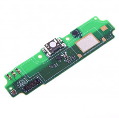 Шлейф для Xiaomi Redmi 4A плата с разъемом зарядки, микрофоном