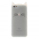 3D Cat силиконовый чехол для iPhone 6, 6s (белый)