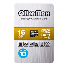 Карта памяти microSDHC 4Gb OltraMax Class10 без адаптера