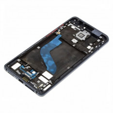 Рамка дисплея для Xiaomi Mi 9T, Mi 9T Pro, Redmi K20 и др средняя часть корпуса (Черная)