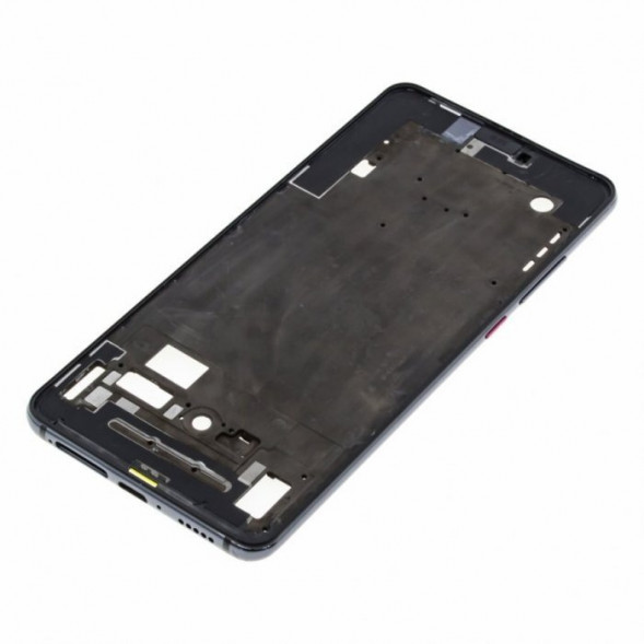 Рамка дисплея для Xiaomi Mi 9T, Mi 9T Pro, Redmi K20 и др средняя часть корпуса (Черная)